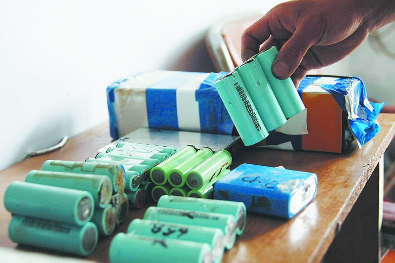 适用于报废锂电池资源再生回收设备线